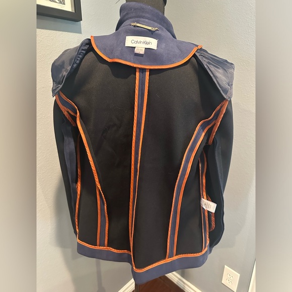 Beautiful navy blue Calvin Klein blazer, size 4 - Picture 2 of 6